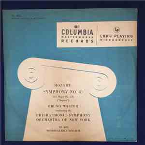 Bruno Walter, Wolfgang Amadeus Mozart, The New York Philharmonic Orchestra  ...
