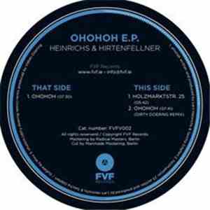 Heinrichs & Hirtenfellner - Ohohoh Ep