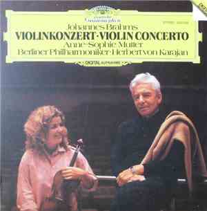 Johannes Brahms - Anne-Sophie Mutter, Berliner Philharmoniker, Herbert von  ...