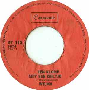 Wilma - Een Klomp Met Een Zeiltje