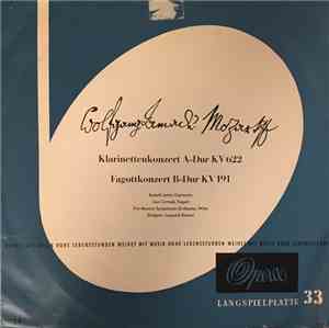 Wolfgang Amadeus Mozart - Rudolf Jettel, Leo Cermak, Pro Musica Symphonie-O ...